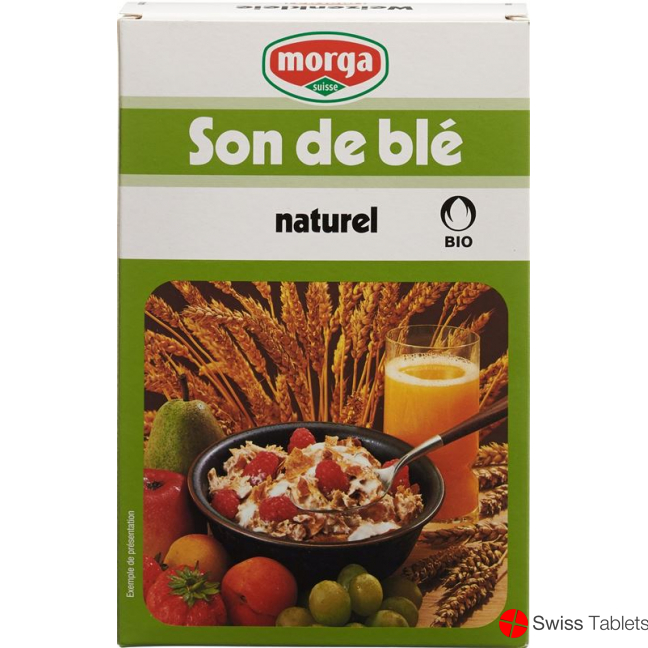 Morga Bio Weizenkleie Naturrein Knospe 250g buy online