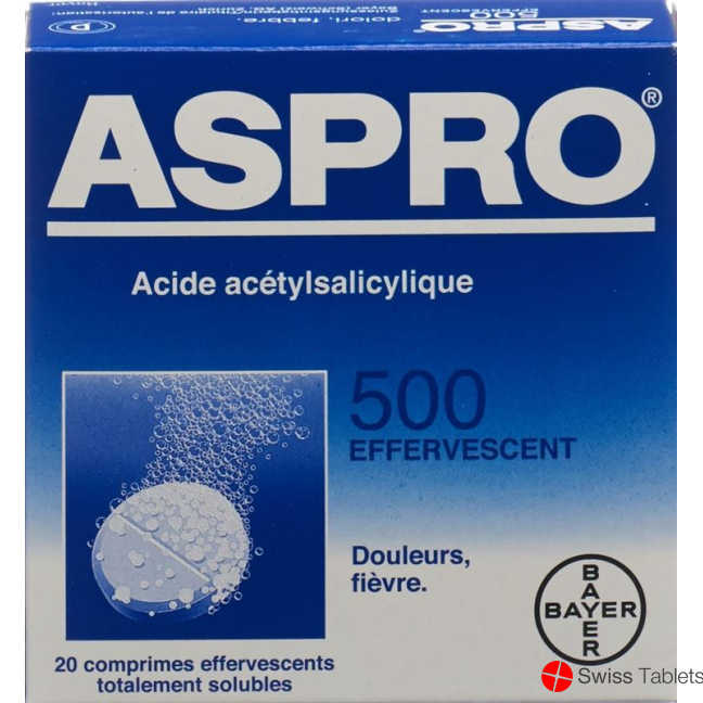 Aspro 500mg 20 Brausetabletten buy online