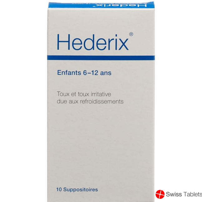Hederix Kinder Zäpfchen 10 Stück buy online