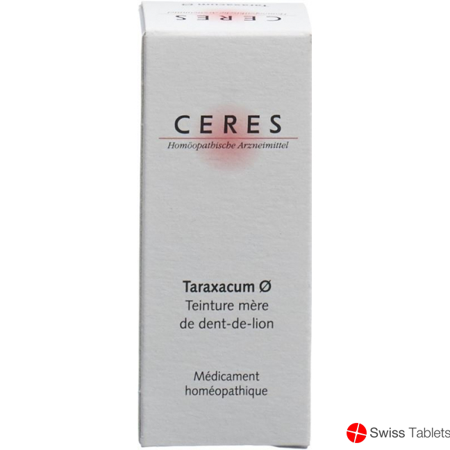 Ceres Taraxacum Urtinktur 20ml buy online
