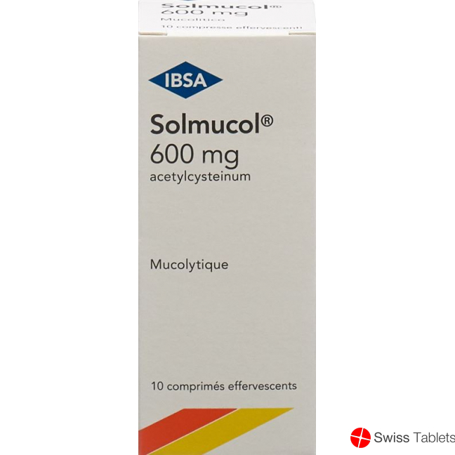 Solmucol 600mg 10 Brausetabletten buy online