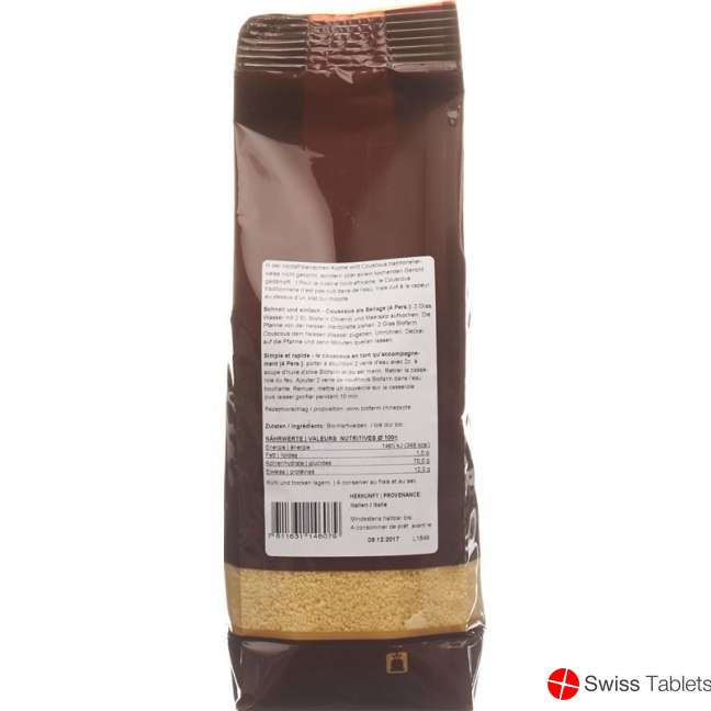 Biofarm Bio Couscous Beutel 500g buy online