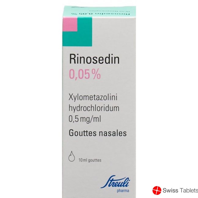 Rinosedin Nasentropfen 0.05% 10ml buy online