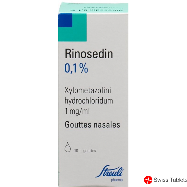 Rinosedin Nasentropfen 0.1% 10ml buy online