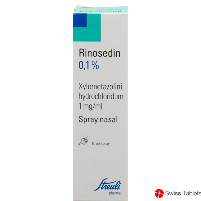 Rinosedin Nasenspray 0.1% 10ml buy online