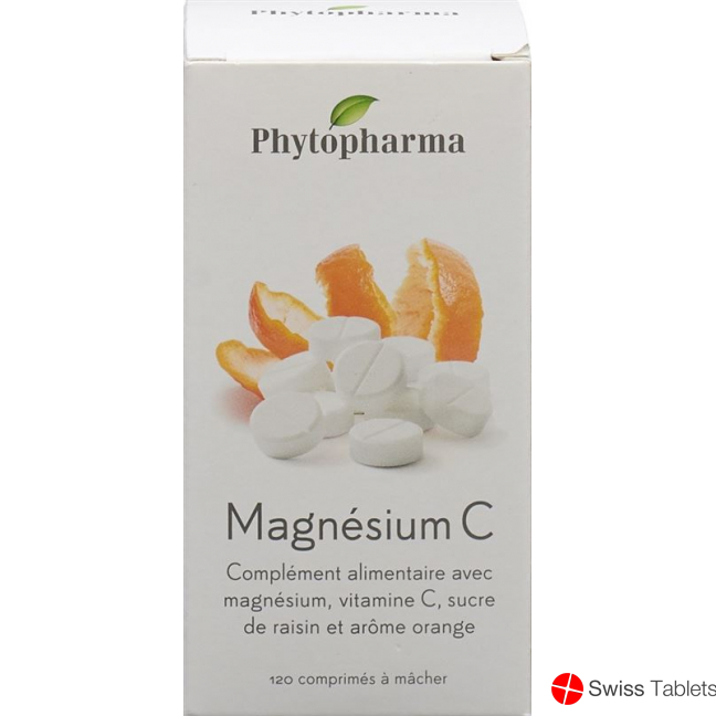 Phytopharma Magnesium C Kautabletten 120 Stück buy online