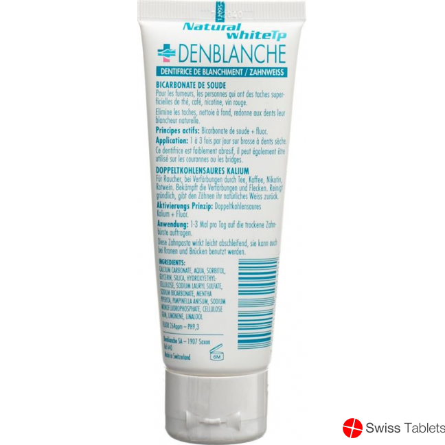 Natural White TP Zahnweiss Bicarbonate Fluor 75ml buy online
