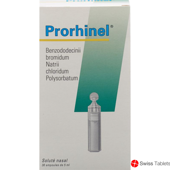 Prorhinel Lösung 30 Ampullen 5ml buy online