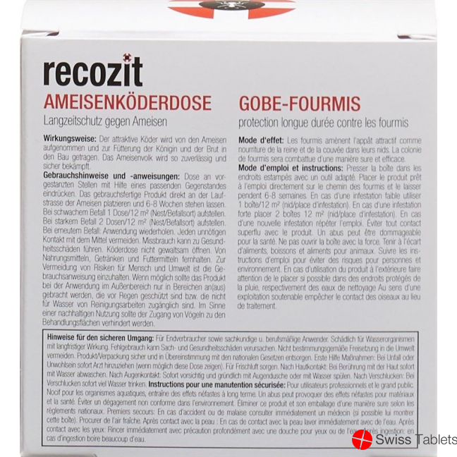 Recozit Ameisen Köderdose 2 Stück buy online
