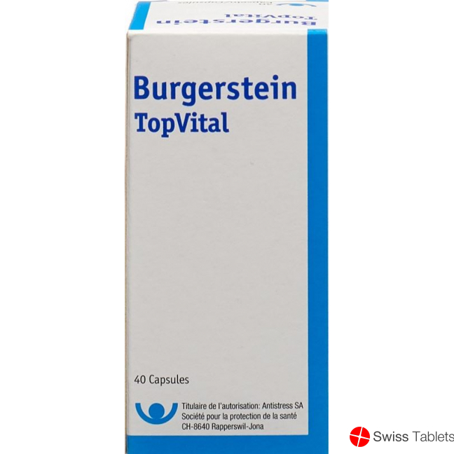 Burgerstein TopVital 40 capsules buy online