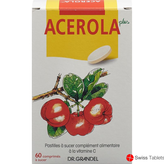 Acerola Plus Vitamin C Lutsch-Taler 60 Stück buy online