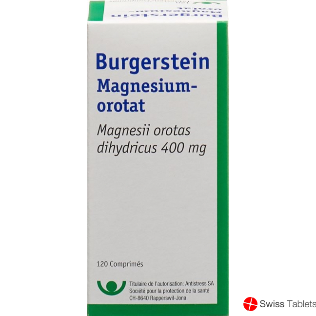 Burgerstein Magnesiumorotat tablets Ds 120 pieces buy online