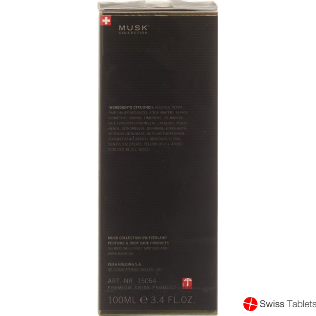 Musk Collection Perfume Natural Spray 100ml buy online