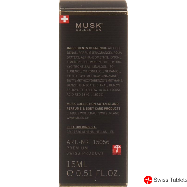 Musk Collection Perfume Nature Spray 15ml buy online