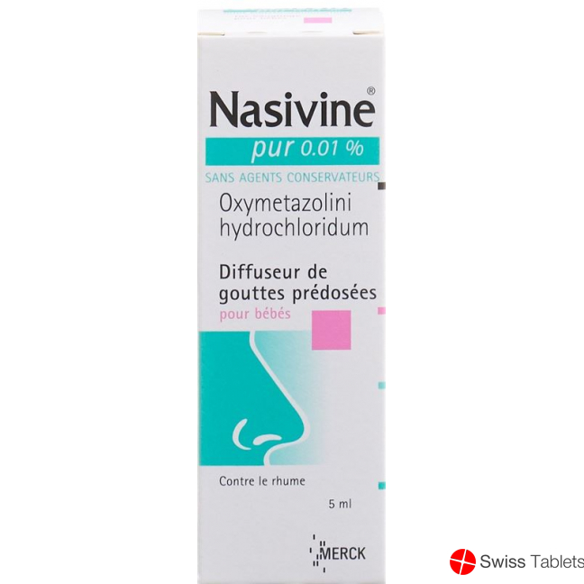 Nasivin Pur Dosiertropfer 0.01% 5ml buy online