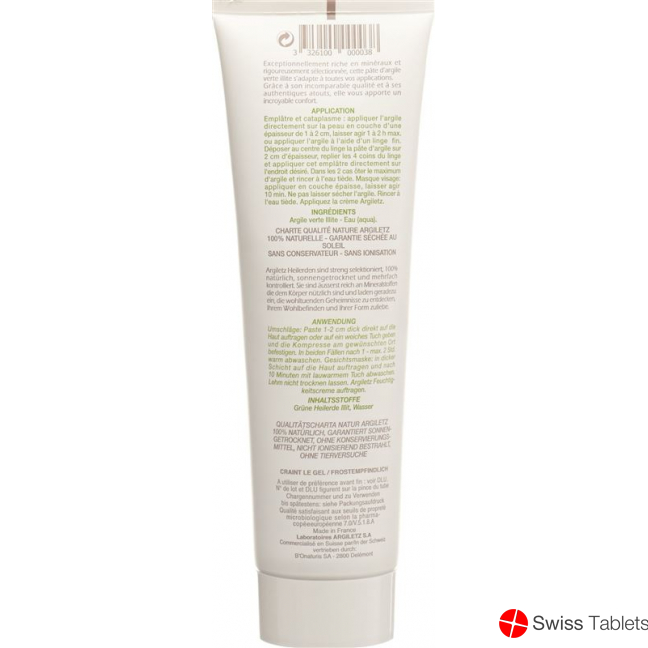Argiletz Heilerde Grün Instant Paste Tube 400g buy online
