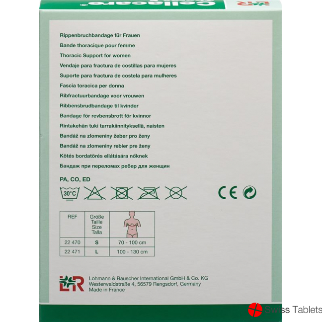 Cellacare Thorax F Rippengürtel Grösse L 16cm buy online