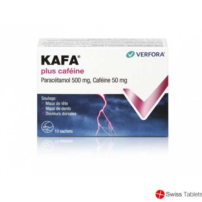 Kafa Plus Koffein Pulver Beutel 10 Stück buy online