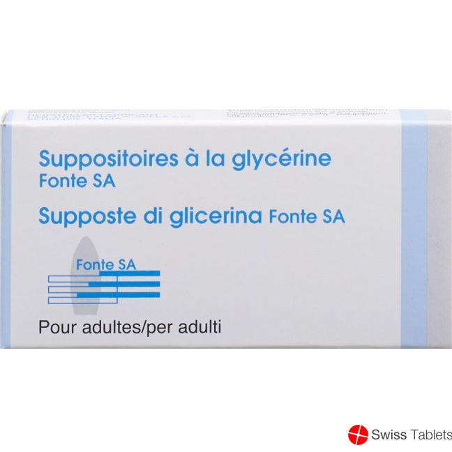 Glycerinzäpfchen Fonte für Erwachsene 18 Stück buy online