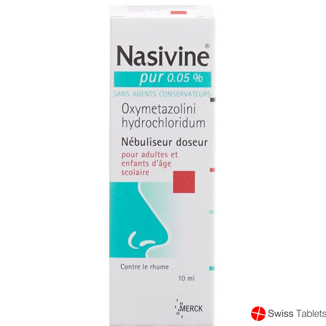 Nasivin Pur Dosierspray 0.05% 10ml buy online