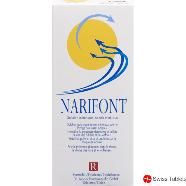 Narifont Isotonische Mineralsalzlösung ohne Ballonpumpe 1000ml buy online