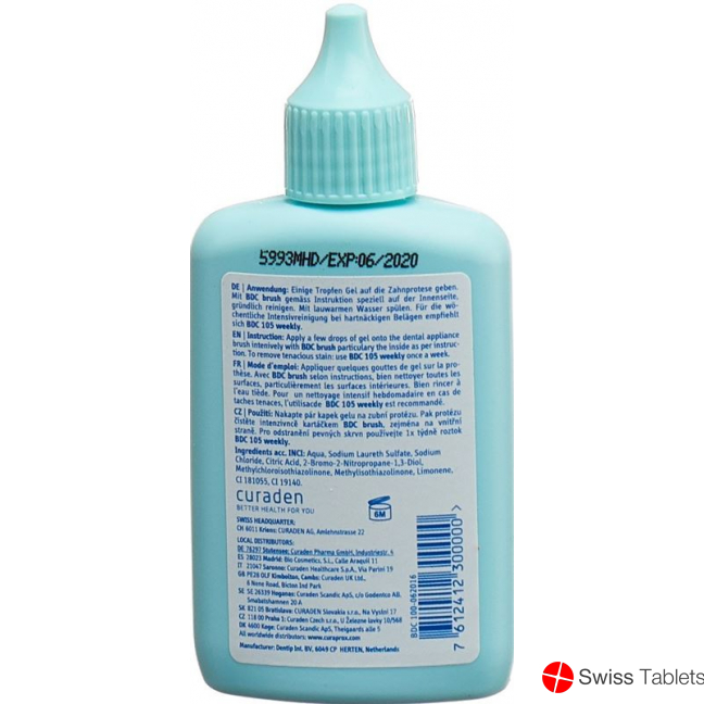 Curaprox Bdc 100 Daily Gel 60ml buy online
