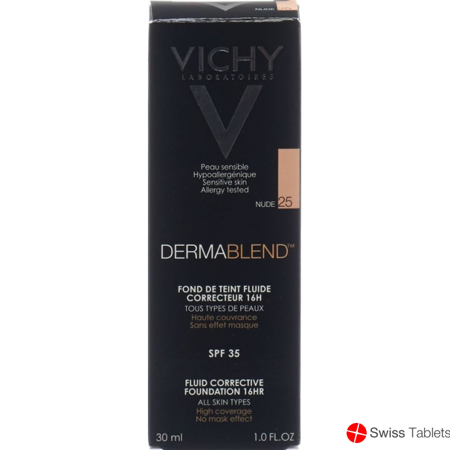 Vichy Dermablend Teintkorrigierendes Make-Up 25 Nude 30ml buy online