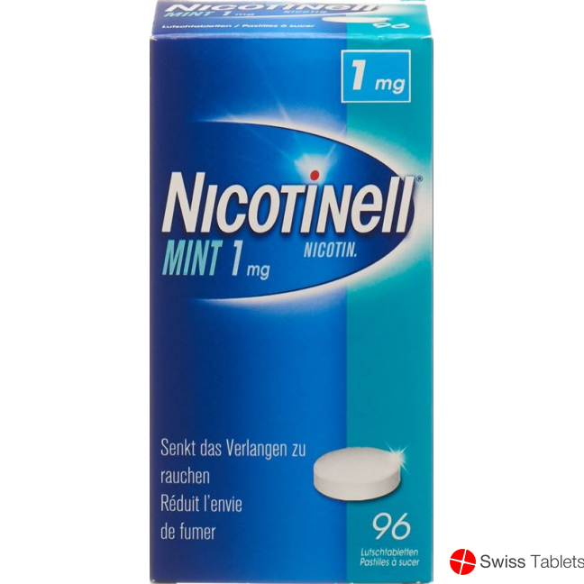 Nicotinell 1mg 96 Lutschtabletten buy online