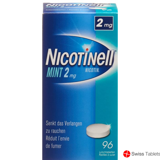 Nicotinell Lutschtabletten 2mg Mint 96 Stück buy online