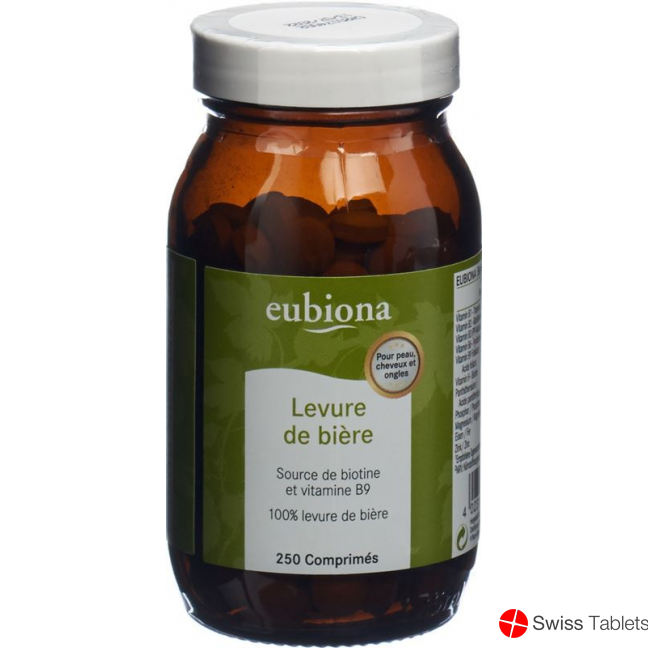Eubiona Bierhefe Tabletten 100g buy online