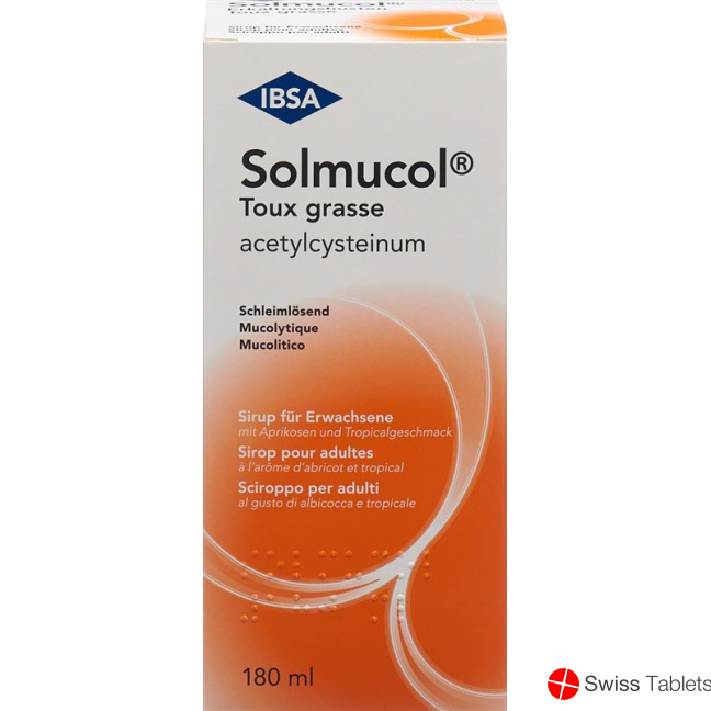 Solmucol Sirup für Erwachsene 180ml buy online