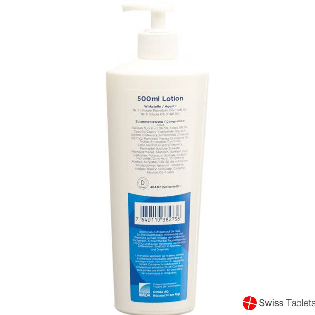 Omida Schüssler No1 + 11 Lotion 500ml buy online