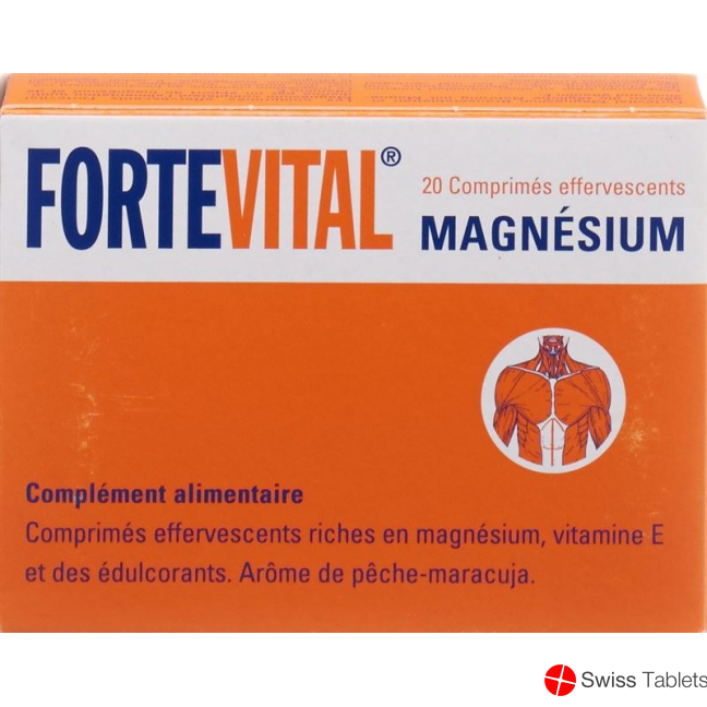 Fortevital Magnesium Brausetabletten 20 Stück buy online