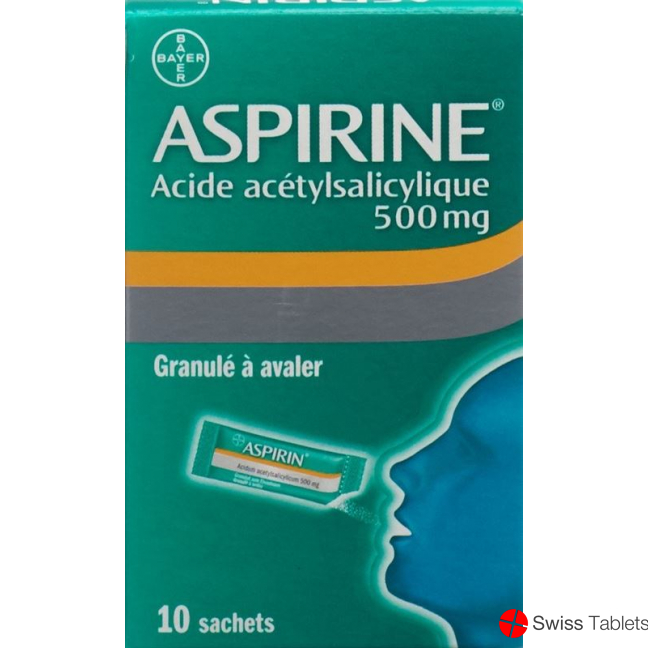 Aspirin Granulat 500mg 10 Beutel buy online