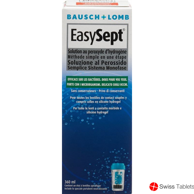 Bausch & Lomb Easysept Peroxidlösung 360ml buy online