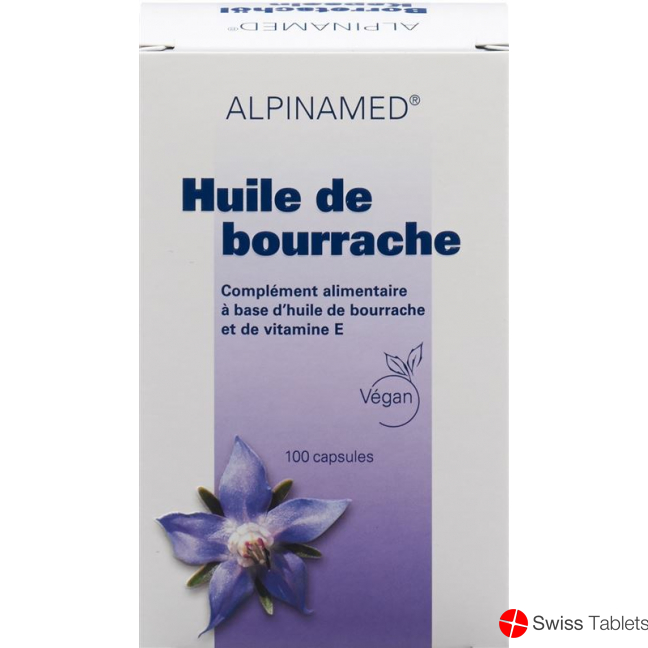 Alpinamed Borage Oil Capsules 100 Pieces buy online