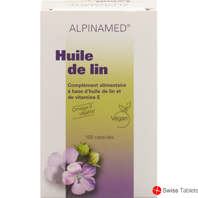 Alpinamed Linseed Oil 100 Capsules buy online