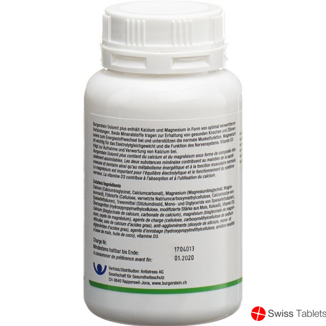 Burgerstein Dolomit Plus 150 tablets buy online Burgerstein Dolomit Plus 150 tablets buy online