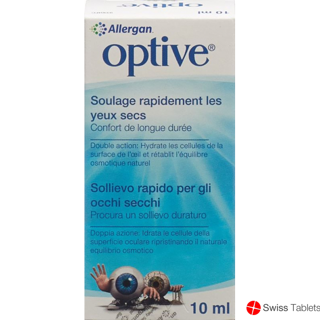 Optive Augentropfen Benetzend 10ml buy online