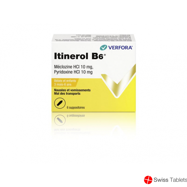 Itinerol B6 Zäpfchen Bebe 6 Stück buy online