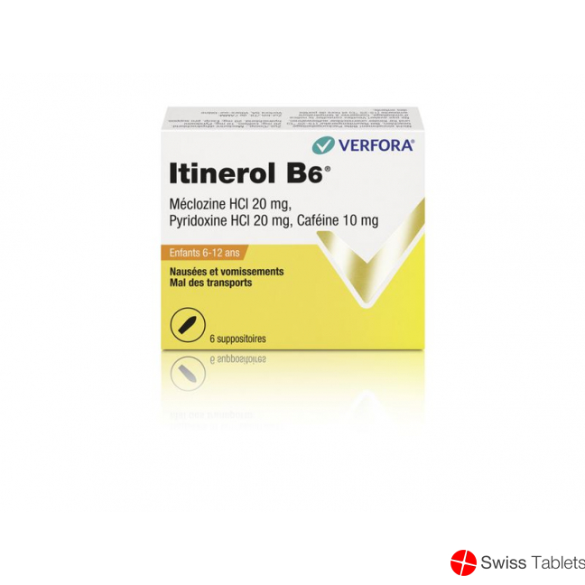Itinerol B6 6 Zäpfchen für Kinder buy online