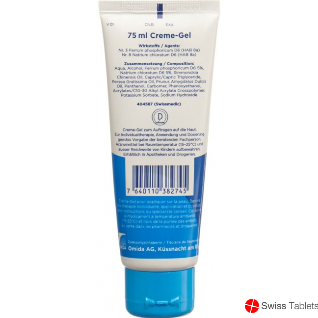 Omida Schüssler No3 + 8 Ferr Plus Creme-Gel 75ml buy online