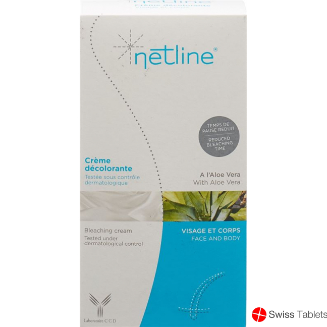 Netline Aufhellcreme für Gesicht und Körper 2 Tuben buy online