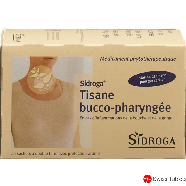Sidroga Hals- und Rachentee 20 Beutel buy online