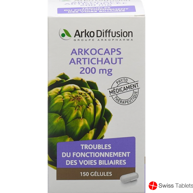 Arkocaps Artischocken Kapseln 200mg 150 Stück buy online