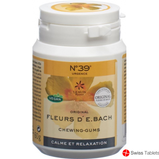 Dr. Bach Kaugummi im Notfall Dose 60g buy online