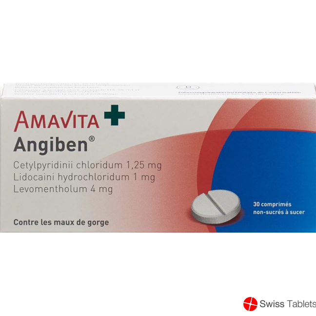 Amavita Angiben Lutschtabletten 30 Stück buy online