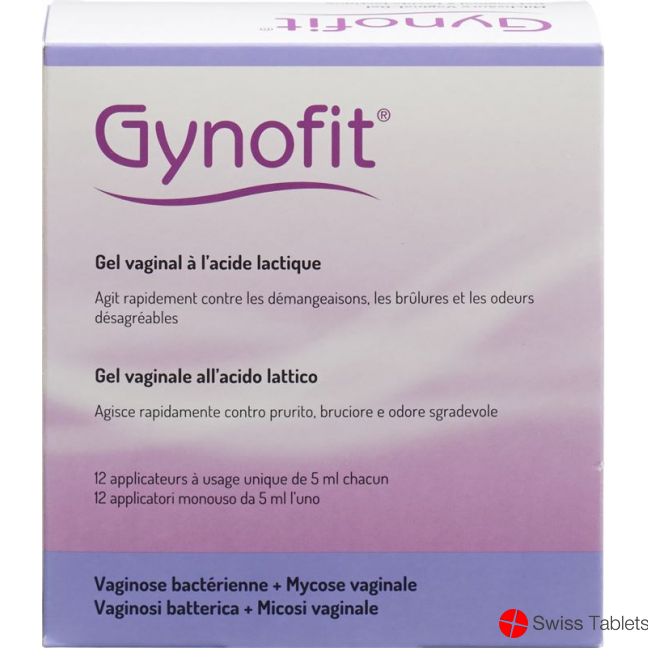 Gynofit Milchsäure Vaginalgel 12x 5ml buy online