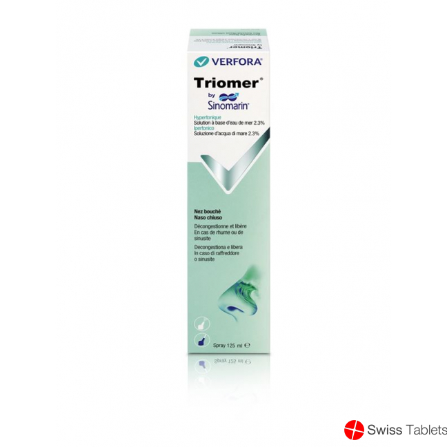 Triomer Nasenspray Sinomarin Hypertonisch 125ml buy online