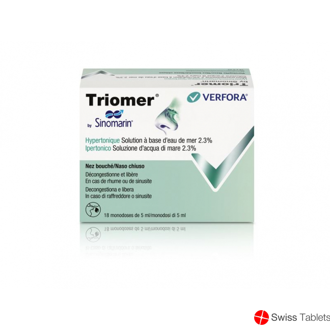 Triomer Lösung Sinomarin Hyperton 18 Monodosis 5ml buy online